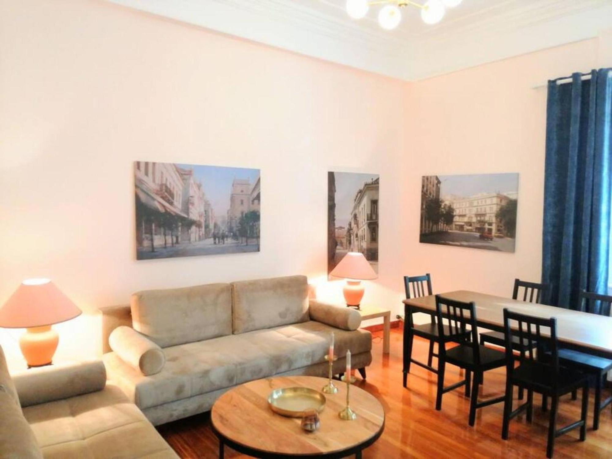 Elegant Apartment In Syntagma Square Афіни Екстер'єр фото